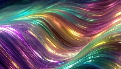 glowing multicolored bright waves advertising technological background for screensavers on your phone or computer screen