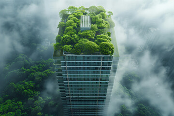 Corporate building reduce CO2