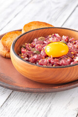 Beef steak tartare