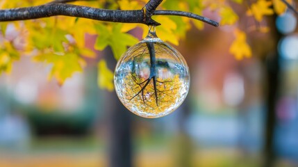 Autumn in a Sphere