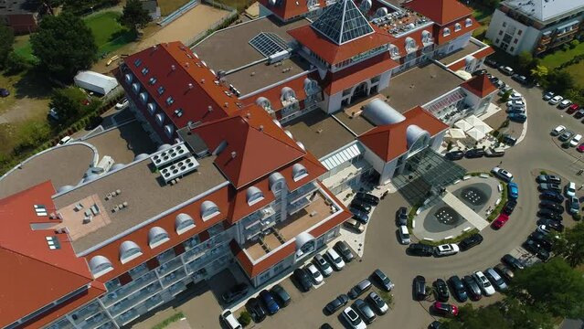 Hotel Grand Lubicz Ustka Uzdrowisko Aerial View Poland