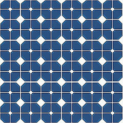 Fototapeta premium Solar Panel-Inspired Tile Design for Sustainable Architecture and green Energy, seamless pattern
