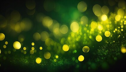 abstract fresh delicate gradient green light and yellow pastel spring or summer bokeh background...
