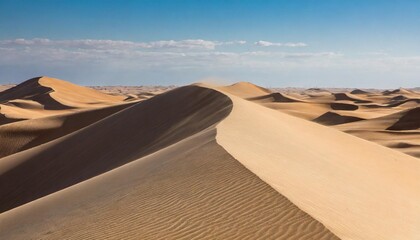 empty quarter desert dunes a sea of sand