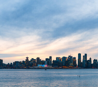 Vancouver city skyline