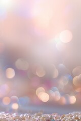 delicate abstract pink purple background with bokeh lights.  place for congratulations.  advertising