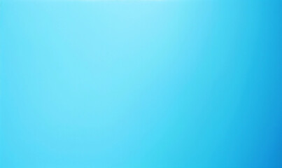 Clear Blue Sky Gradient, Soft Light Blue, Simple Peaceful Background with Copy Space - obrazy, fototapety, plakaty