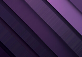 Obraz premium Diagonal Purple Stripes on Dark Background, Abstract Textured Surface with Copy Space