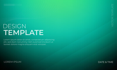 Beautiful Green Black and Turquoise Gradient Background for Design Projects
