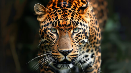 Obraz premium hunting leopard