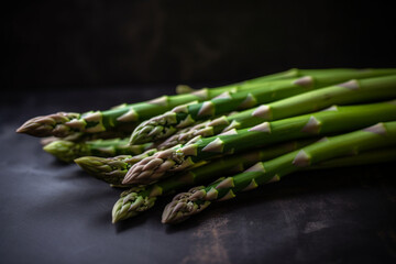 Green asparagus generative AI