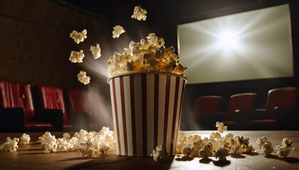 Premiere Night: Popcorn's Leap into the Spotlight
