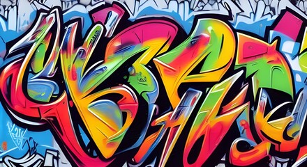 Obraz premium Graffiti Art Design 151