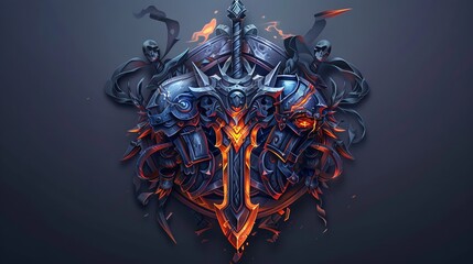 Game logo concept design