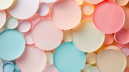 Pastel color palettes collection background