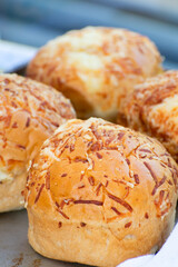 Crafted Perfection: Handmade Parmesan-Crusted Burger Buns for Foodies
