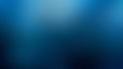 Deep Blue Sea, Modern Dark Minimalist Noise Grainy Texture, Grungy Rough Gradient Colors Abstract Retro Background, Empty Space Template