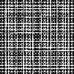 Fototapeta premium The tile is in the form of a faintly visible lattice and a dense cluster of dots.