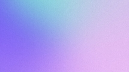 Purple pink and cyan blue, Shine Bright Glow and Light Abstract Background, Noise Grainy Texture Grungy Rough Gradient Colors, Simple Minimalist, Empty Space Template