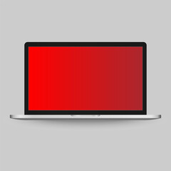 Laptop with Modern Technology Communication royalty-free vector art Pattern