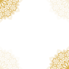 Foto op Aluminium Luxury mandala background with golden arabesque pattern Arabic Islamic east style © vastron