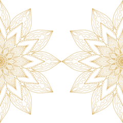 Foto op Plexiglas Luxury mandala background with golden arabesque pattern Arabic Islamic east style © vastron