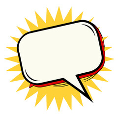 Comic Speech Bubble