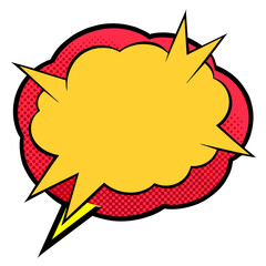 Comic Speech Bubble