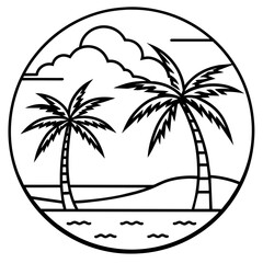          Summer vibes vector illustration.
