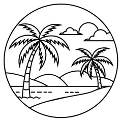          Summer vibes vector illustration.
