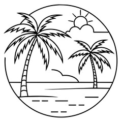          Summer vibes vector illustration.
