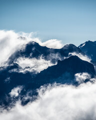 view of Pico Ruivo & Nuns valley, Madeira, Portugal