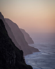 Sunset from Miradouro do Ponta da Ladeira, Madeira