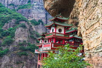 Xuankong Temple in Lingtong Mountain, Heping County, Zhangzhou, Fujian，China