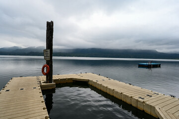pier on the lake