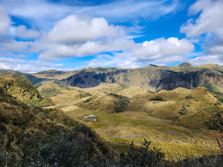 Naklejka premium Ecuador tropical country landscape photography