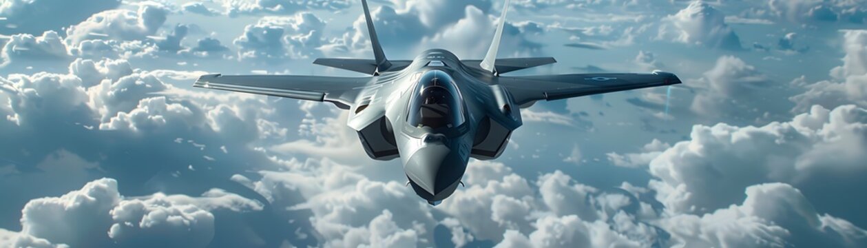 f-35 fighter jet in action