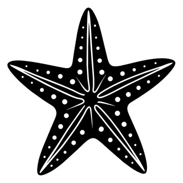 starfish mascot,star silhouette,vector,icon,svg,characters,Holiday t shirt,black star drawn trendy logo Vector illustration,christmas star on a white background,eps,png