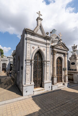 Obraz premium Atmospheric phanteon in Cemetery 