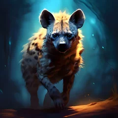 Poster hyena in the sun © muddasir