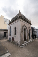 Obraz premium Atmospheric phanteon in Cemetery 