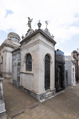 Fototapeta premium Atmospheric phanteon in Cemetery 