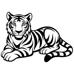 head of lion mascot,lion silhouette,vector,icon,svg,characters,Holiday t shirt,black tiger drawn trendy logo Vector illustration,tiger on a white background,eps,png