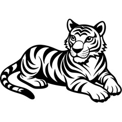 head of lion mascot,lion silhouette,vector,icon,svg,characters,Holiday t shirt,black tiger drawn trendy logo Vector illustration,tiger on a white background,eps,png