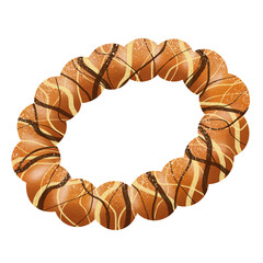 Obraz premium Donut ring