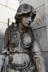 Fototapeta premium Atmospheric phanteon in Cemetery 