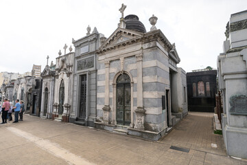 Fototapeta premium Atmospheric phanteon in Cemetery 