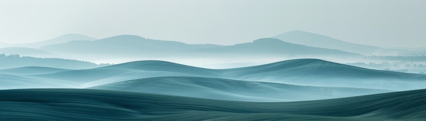  A minimalist representation of a landscapes