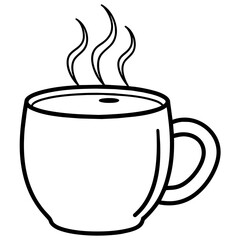 cup of coffee, illustration