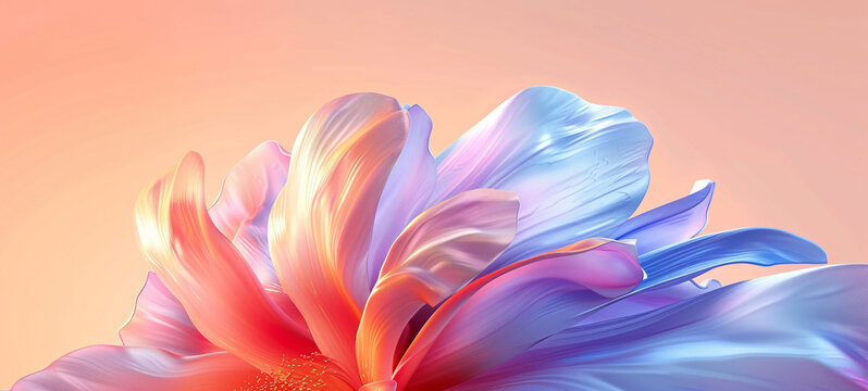 Colorful flowers abstract graphics poster web page PPT background, abstract flowers computer wallpaper background